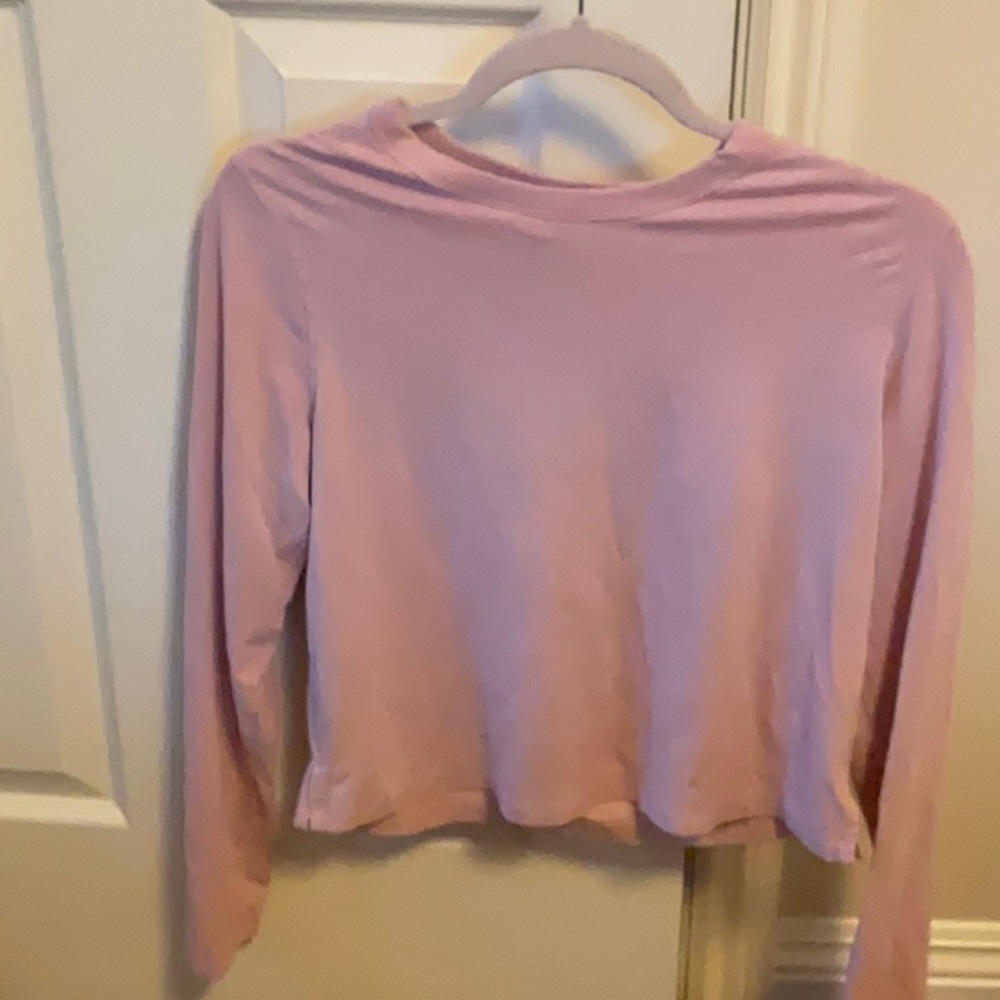 Lululemon pink long sleeve